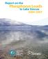 Report on the. Phosphorus Loads. to Lake Simcoe