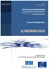 LUXEMBOURG EVALUATION REPORT. Adopted by GRECO at its 80 th Plenary Meeting (Strasbourg, June 2018)