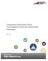 Transportation Reinvestment Zones: Texas Legislative History and Implementation Final Report PRC F