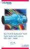 KLINGER Ballostar KHI Split body ball valves DN Edition Tel. +43 (0) Fax +43 (0) Web: