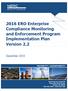 2016 ERO Enterprise Compliance Monitoring and Enforcement Program Implementation Plan Version 2.2