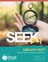 AMBASSADOR PACKET. How to Make an Invitation to SEEK2017. january 3 7, 2017 san antonio, texas  presented by