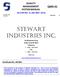Stewart Industries Inc.