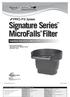Signature Series MicroFalls Filter