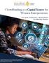 Crowdfunding as a Capital Source for Women Entrepreneurs: Case Study of Kickstarter, a Reward-Based Crowdfunding Platform