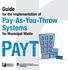 Pay-As-You-Throw Systems
