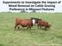 Preference Pastures in Missouri Pastures
