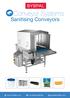 Conveyor Systems. Sanitising Conveyors (0)1952 (0)