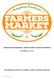 DOWNTOWN ORANGEBURG FARMERS MARKET VENDOR HANDBOOK. As of March 26, 2017 ORANGEBURG DOWNTOWN FARMERS MARKET VENDOR HANDBOOK