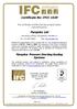 Certificate No: IFCC Pyroplex Ltd