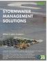STORMWATER MANAGEMENT SOLUTIONS
