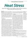 Heat Stress. Occupational Hazards. Improving safety in the Arabian Gulf oil and gas industry. Occupational Hazards