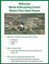 Welcome. Waste & Recycling Centre Master Plan Open House