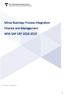 Minor Business Process Integration Finance and Management With SAP ERP