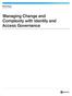 Managing Change and Complexity with Identity and Access Governance
