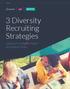 3 Diversity Recruiting Strategies
