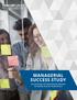 MANAGERIAL SUCCESS STUDY. Documenting the Relationship Between Versatility and Job Performance