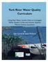 York River Water Quality Curriculum