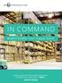 IN COMMAND. Mobile Enable Your Supply Chain WHITE PAPER MOBILE INITIATIVES FOR WAREHOUSING & DISTRIBUTION EXECUTIVES PART I