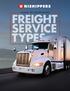GUIDE TO COMPARING FREIGHT TYPES
