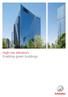 High-rise elevators Enabling green buildings