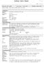 Safety Data Sheet. Infosafe No LQ3HB Issue Date : July 2014 ISSUED by MILL-ROSE