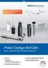 Product Catalogue BestCellers. Reliable measurements in optical analysis! // Optical Immersion Probes // Quartz Microplates.