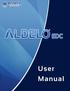 Aldyalaldelo. Aldelo EDC 6.2 User Manual
