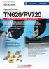 TN620/PV720. CERMET/MEGACOAT NANO CERMET for Steel Machining