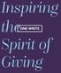 Inspiring the Spirit of Giving