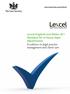 Lexcel England and Wales v6.1 Standard for in-house legal departments Excellence in legal practice management and client care