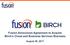 Fusion Announces Agreement to Acquire Birch s Cloud and Business Services Business. August 28, 2017