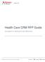 Health Care CRM RFP Guide