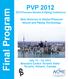Final Program. PVP Pressure Vessels & Piping Conference. New Horizons in Global Pressure Vessel and Piping Technology