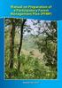 Manual on Preparation of a Participatory Forest Management Plan (PFMP)
