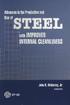 Advances in the Production and Use of Steel with Improved Internal Cleanliness