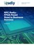 Intelligent safety solutions proven in use. RPC Radiy: FPGA-Paved Road to Business Success