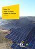 Solar PV Jobs & Value Added in Europe