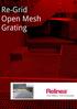 Re-Grid Open Mesh Grating