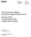 Final Summary Report Structural Integrity Assessment Fly Ash Pond Cholla Power Plant Joseph City, Arizona