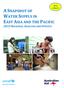 A SNAPSHOT OF WATER SUPPLY IN EAST ASIA AND THE PACIFIC 2015 REGIONAL ANALYSIS AND UPDATE 2015 UPDATE