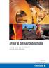 Iron & Steel Solution. Iron & Steel Solution. Instruments and Solution for Iron & Steel Industry LF3BUSS04-00EN.