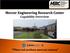Mercer Engineering Research Center Capability Overview. Where real problems meet real solutions
