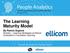 The Learning Maturity Model By Patrick Duperré