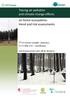 Tracing air pollution and climate change effects on forest ecosystems: trend and risk assessments