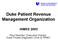 Duke Patient Revenue Management Organization HIMSS 2003
