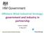 Offshore Wind Industrial Strategy: government and industry in partnership