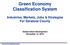 Green Economy Classification System