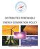 DISTRIBUTED RENEWABLE ENERGY GENERATION POLICY