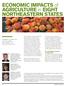 ECONOMIC IMPACTS of AGRICULTURE in EIGHT NORTHEASTERN STATES